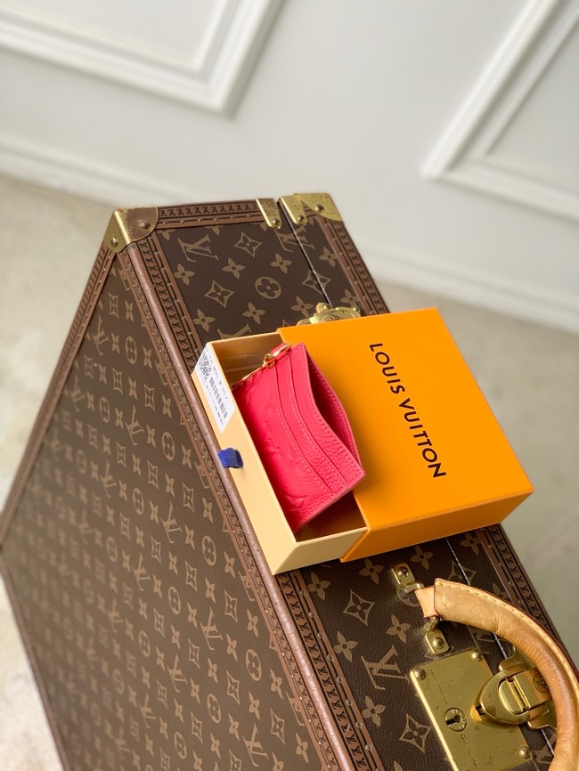 Louis Vuitton Card Holder M27485 red Louis Vuitton Card Holder M27485 red