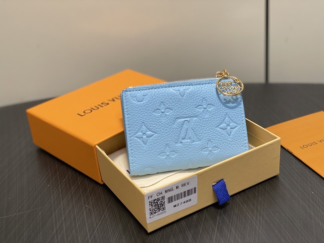 Louis Vuitton Lisa Wallet M27487 blue