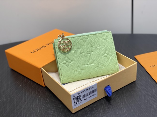 Louis Vuitton Lisa Wallet M27487 green