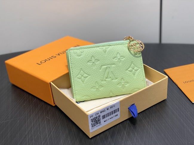 Louis Vuitton Lisa Wallet M27487 green Louis Vuitton Lisa Wallet M27487 green
