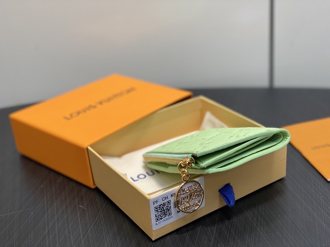 Louis Vuitton Lisa Wallet M27487 green Louis Vuitton Lisa Wallet M27487 green