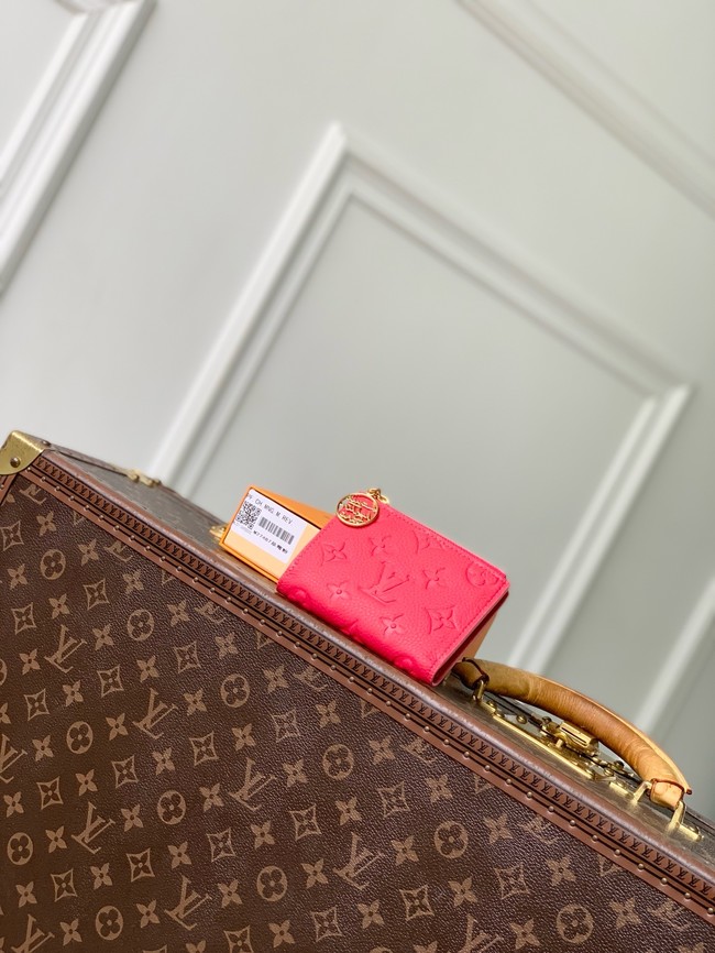 Louis Vuitton Lisa Wallet M27487 red