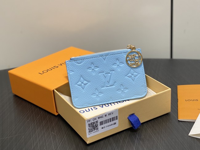 Louis Vuitton Lisa Wallet M27668 blue Louis Vuitton Lisa Wallet M27668 blue