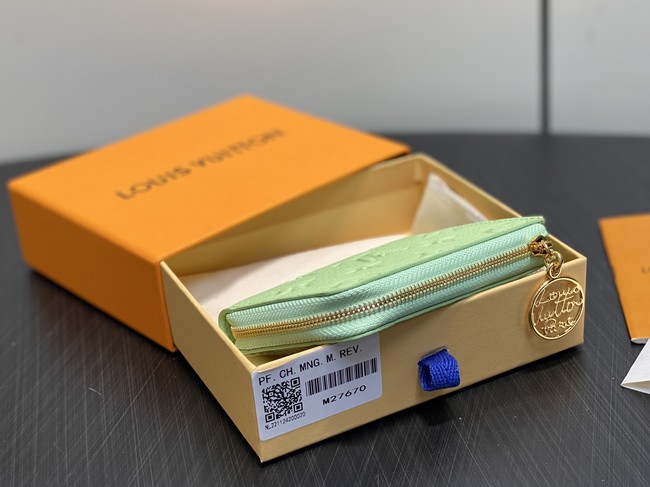 Louis Vuitton Lisa Wallet M27670 green Louis Vuitton Lisa Wallet M27670 green