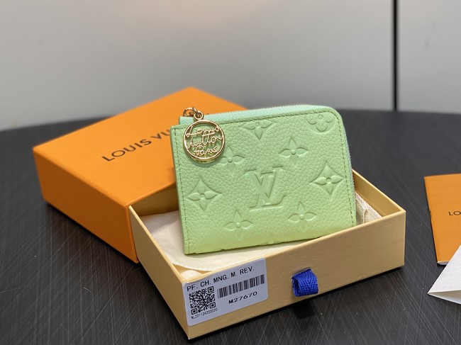 Louis Vuitton Lisa Wallet M27670 green