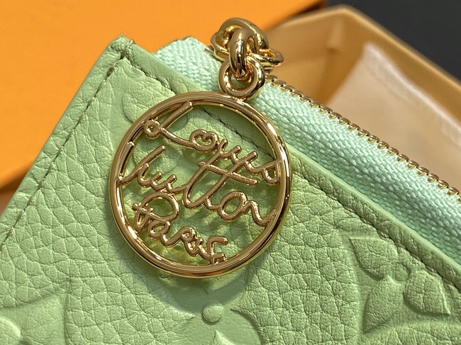 Louis Vuitton Lisa Wallet M27670 green Louis Vuitton Lisa Wallet M27670 green