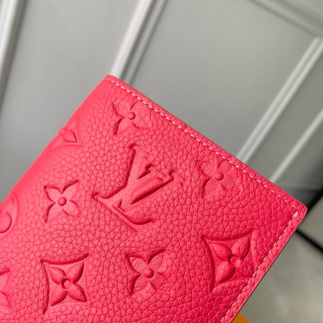 Louis Vuitton Passport Cover M27678 red Louis Vuitton Passport Cover M27678 red