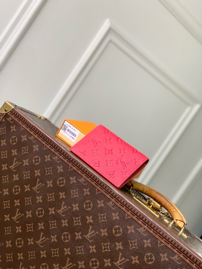 Louis Vuitton Passport Cover M27678 red