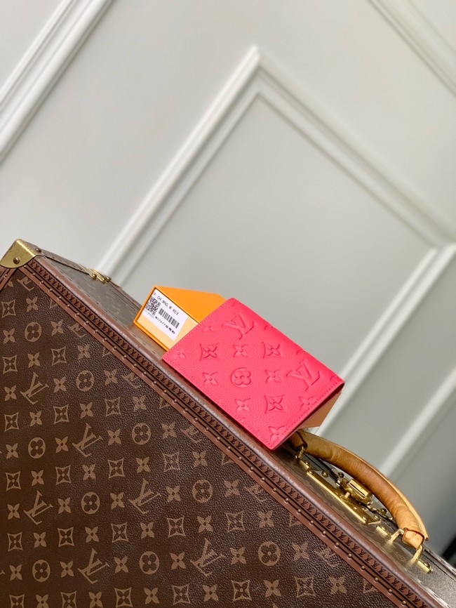 Louis Vuitton Passport Cover M27678 red Louis Vuitton Passport Cover M27678 red