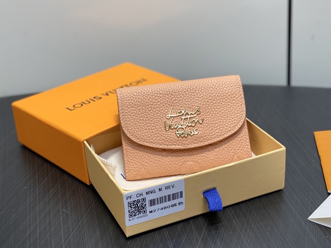 Louis Vuitton Rosalie Coin Purse M27480 brown