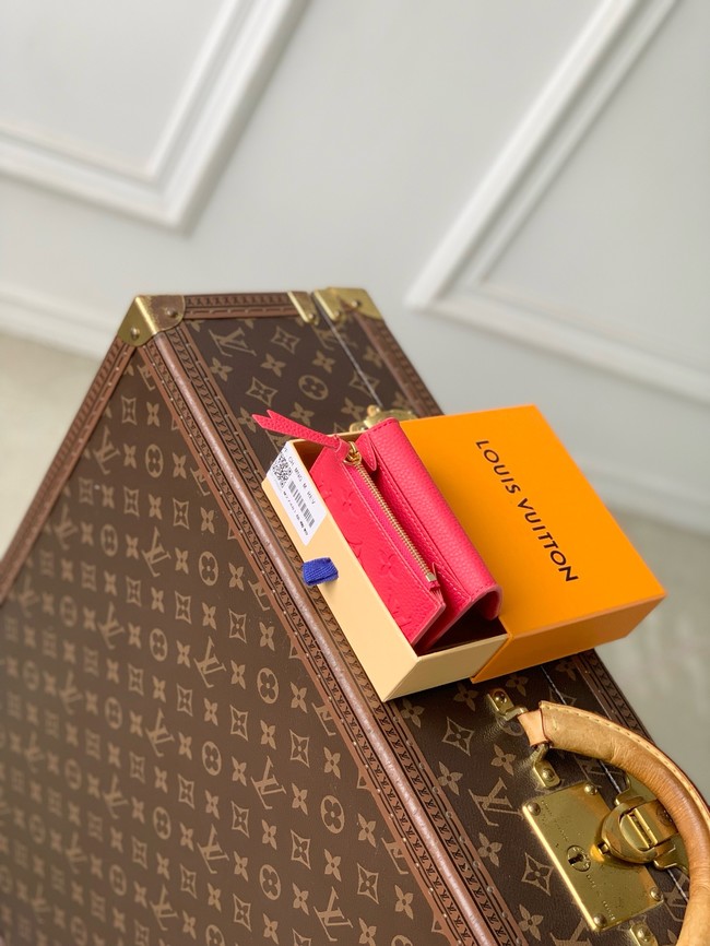 Louis Vuitton Rosalie Coin Purse M27480 red