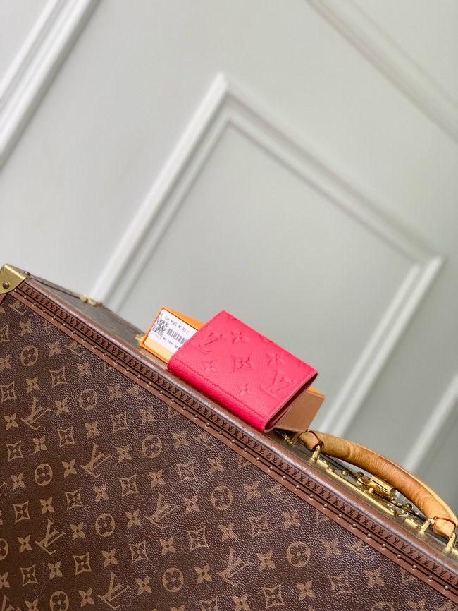 Louis Vuitton Rosalie Coin Purse M27480 red