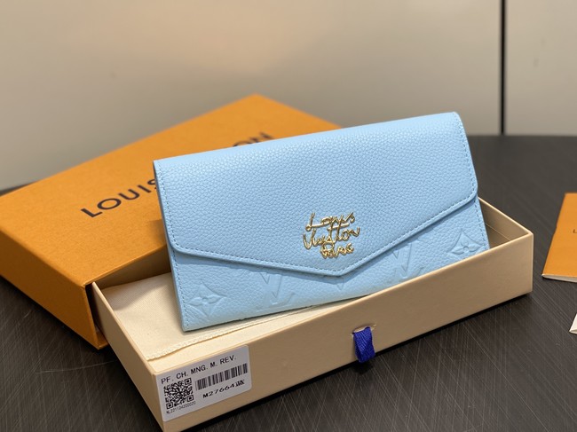 Louis Vuitton Sarah Wallet M27664 blue