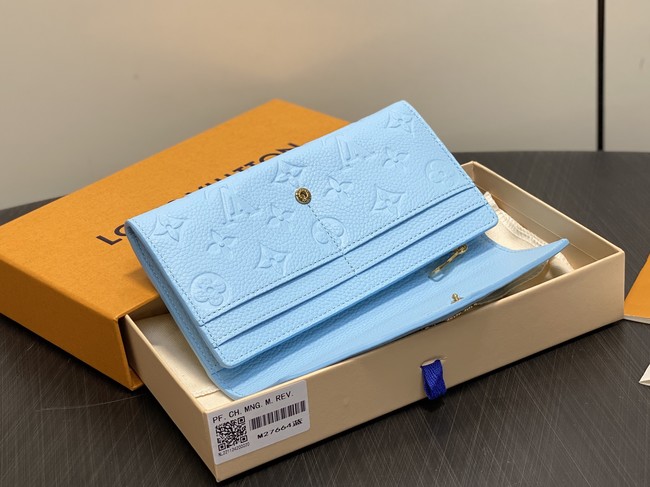 Louis Vuitton Sarah Wallet M27664 blue