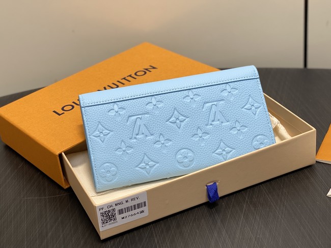Louis Vuitton Sarah Wallet M27664 blue