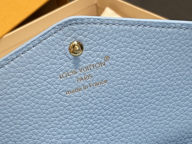 Louis Vuitton Sarah Wallet M27664 blue