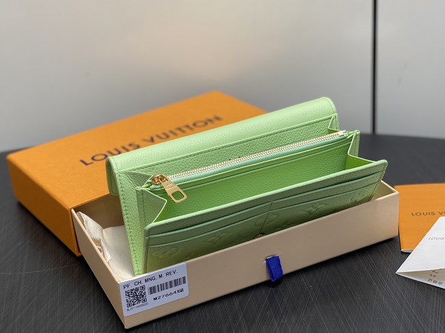 Louis Vuitton Sarah Wallet M27664 green Louis Vuitton Sarah Wallet M27664 green