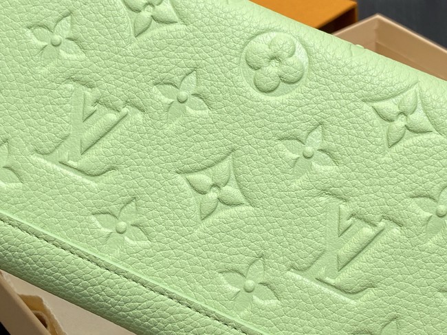 Louis Vuitton Sarah Wallet M27664 green Louis Vuitton Sarah Wallet M27664 green