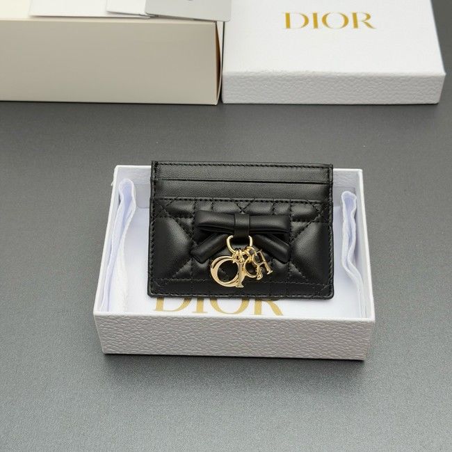 DIOR CARD HOLDER S2604 black