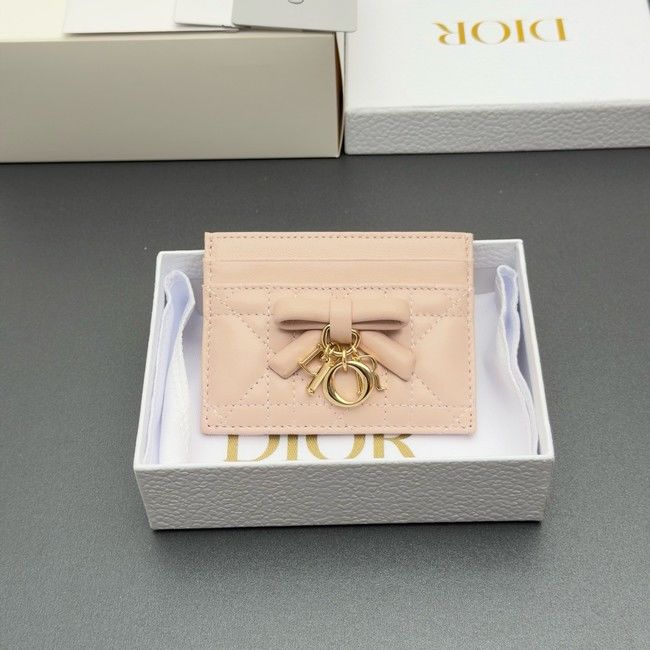 DIOR CARD HOLDER S2604 pink