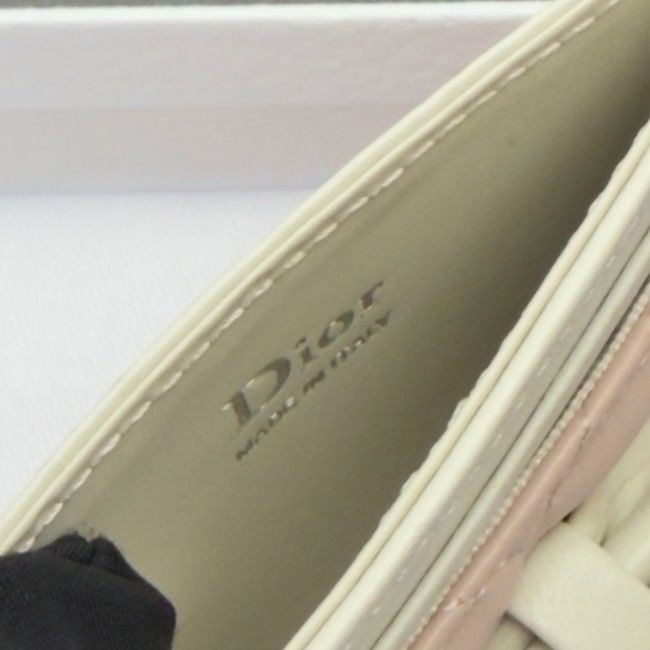 DIOR CARD HOLDER S2604 pink&white