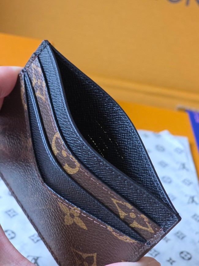 Louis Vuitton Double Card Holder M28233 black Louis Vuitton Double Card Holder M28233 black