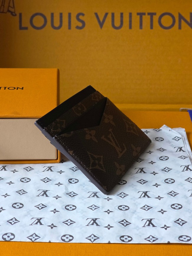 Louis Vuitton Double Card Holder M28233 black Louis Vuitton Double Card Holder M28233 black