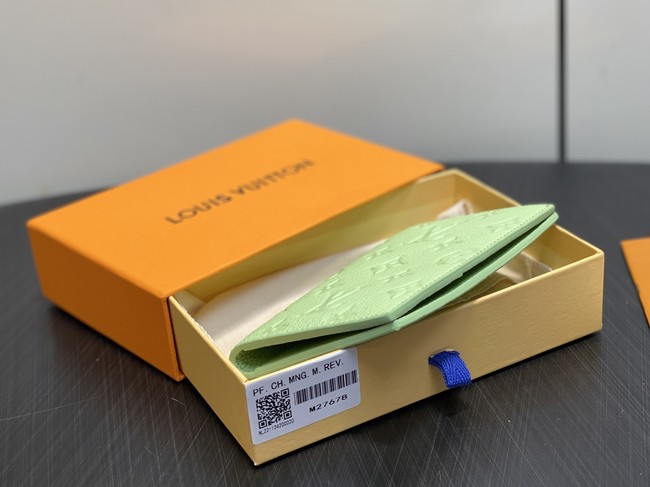 Louis Vuitton Passport Cover M27678 green