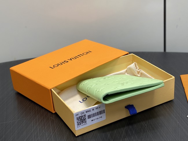 Louis Vuitton Passport Cover M27678 green