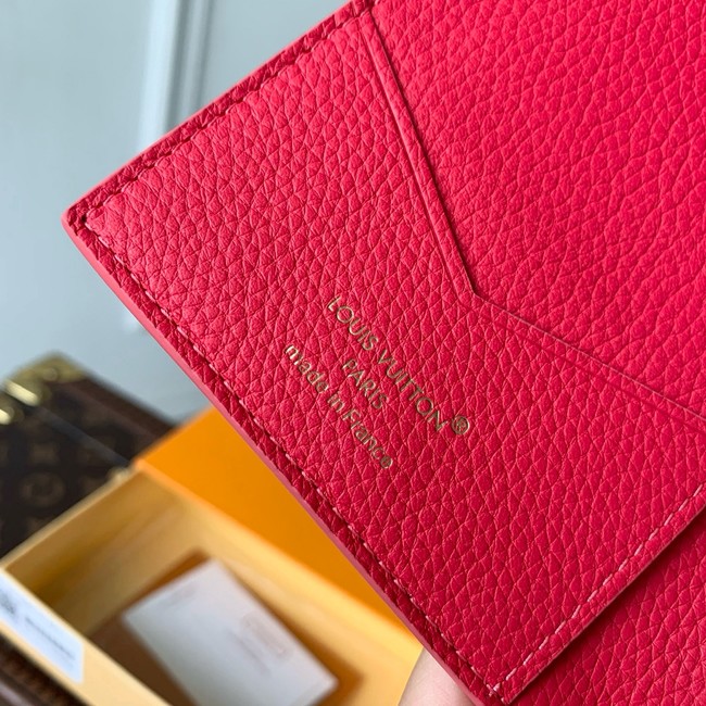 Louis Vuitton Passport Cover M27678 red Louis Vuitton Passport Cover M27678 red