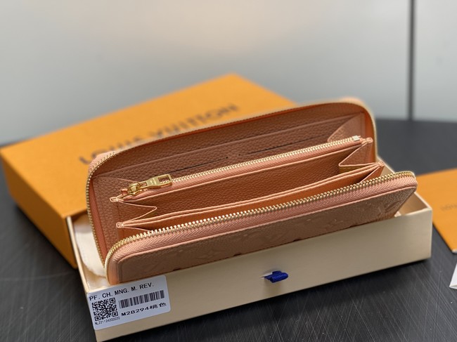 Louis Vuitton Zippy Wallet M27715 brown