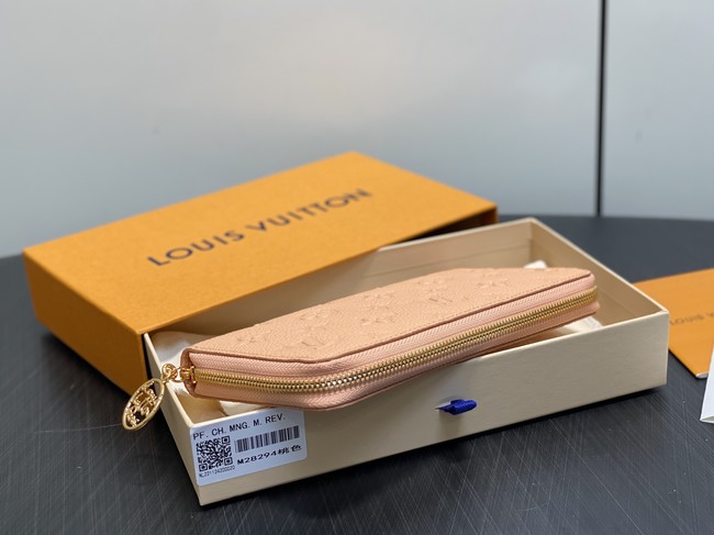 Louis Vuitton Zippy Wallet M27715 brown