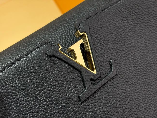 Louis Vuitton Capucines MM Souple M26319 black