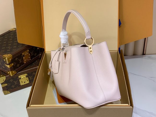 Louis Vuitton Capucines MM Souple M26319 light pink