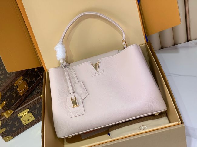 Louis Vuitton Capucines MM Souple M26319 light pink
