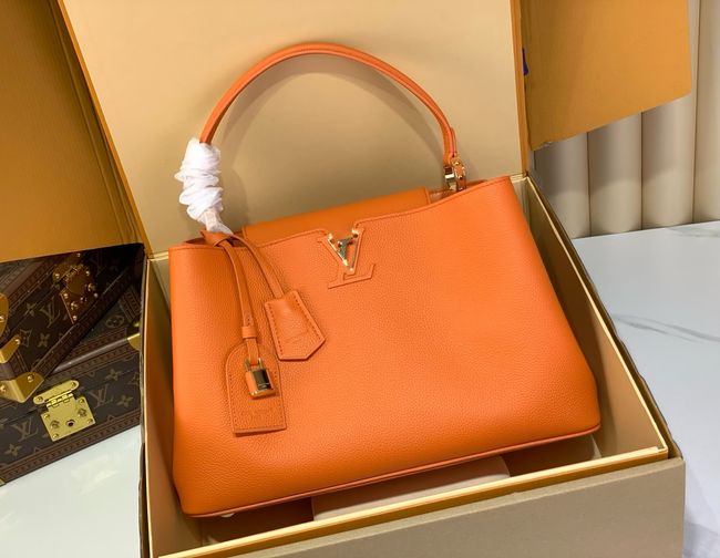 Louis Vuitton Capucines MM Souple M26319 orange