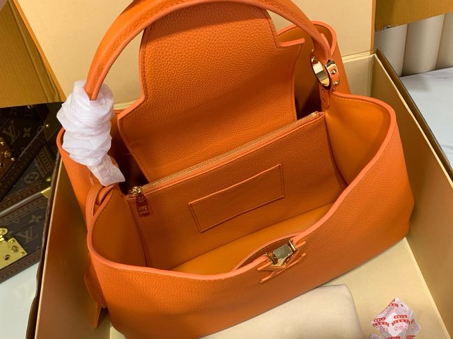 Louis Vuitton Capucines MM Souple M26319 orange