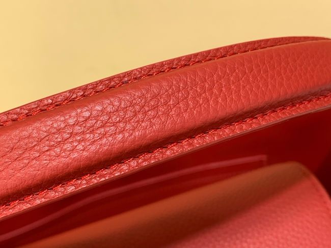 Louis Vuitton Capucines MM Souple M26319 red