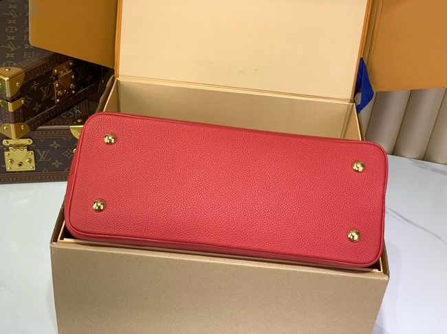 Louis Vuitton Capucines MM Souple M26319 red
