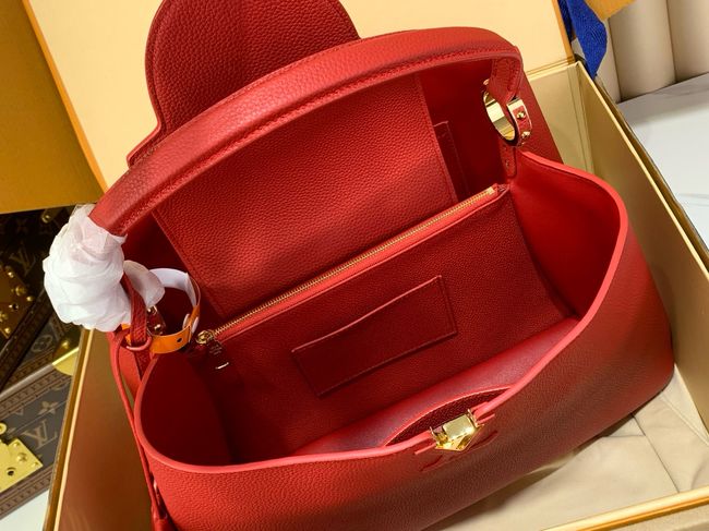 Louis Vuitton Capucines MM Souple M26319 red