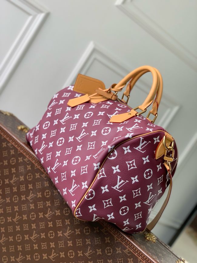Louis Vuitton RUNWAY Speedy P9 Bandouliere 40 M24417 Purple Louis Vuitton RUNWAY Speedy P9 Bandouliere 40 M24417 Purple