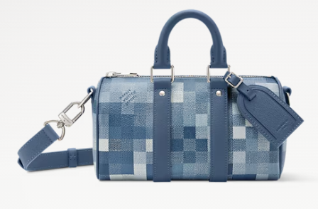 Louis Vuitton Keepall Bandouliere 25 M28600  Indigo Blue