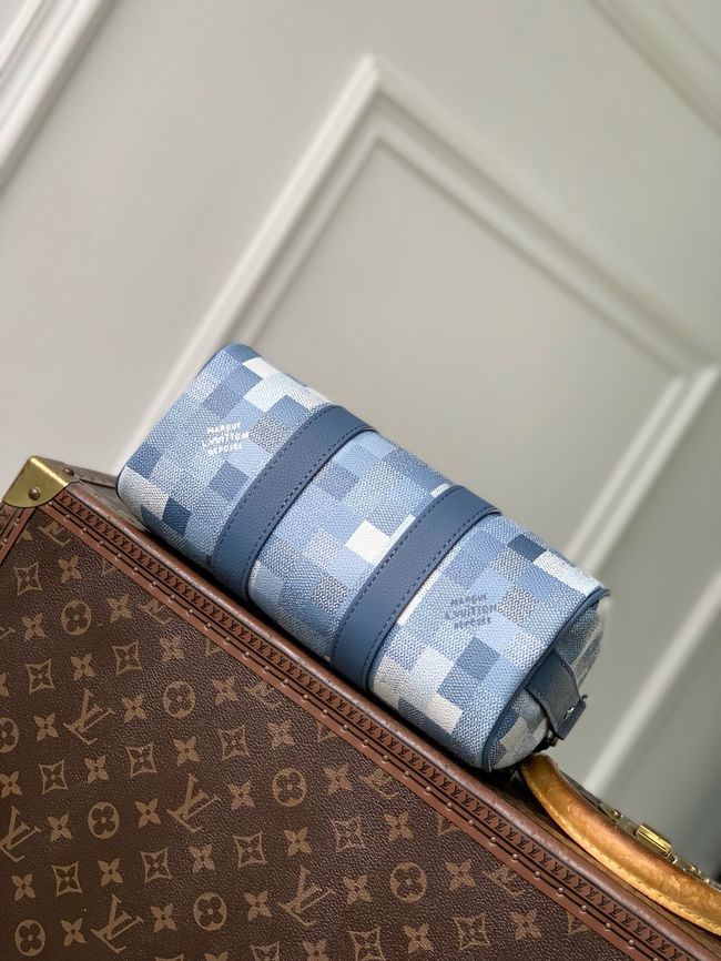 Louis Vuitton Keepall Bandouliere 25 M28600  Indigo Blue