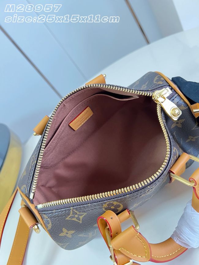 Louis Vuitton Keepall Bandouliere 25 M28957 brown Louis Vuitton Keepall Bandouliere 25 M28957 brown