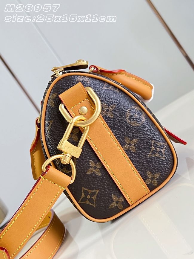 Louis Vuitton Keepall Bandouliere 25 M28957 brown Louis Vuitton Keepall Bandouliere 25 M28957 brown