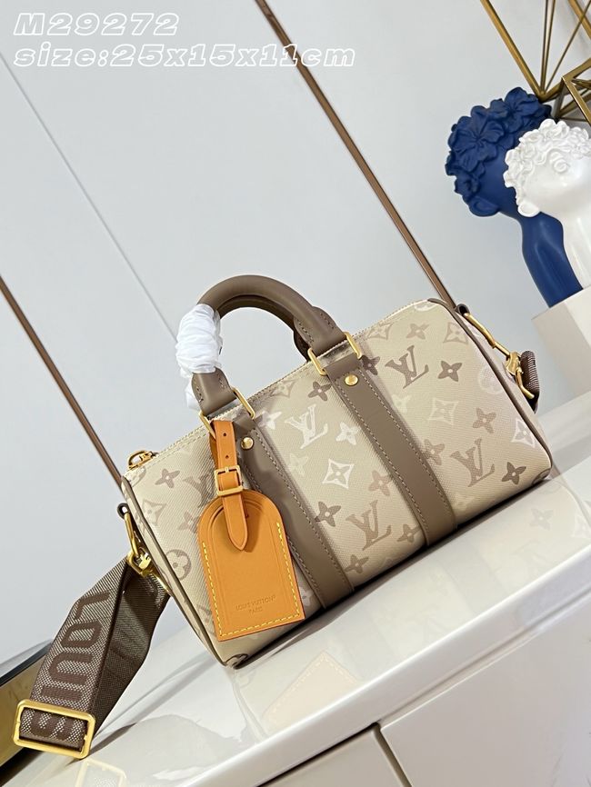 Louis Vuitton Keepall Bandouliere 25 M29272 Sand Beige