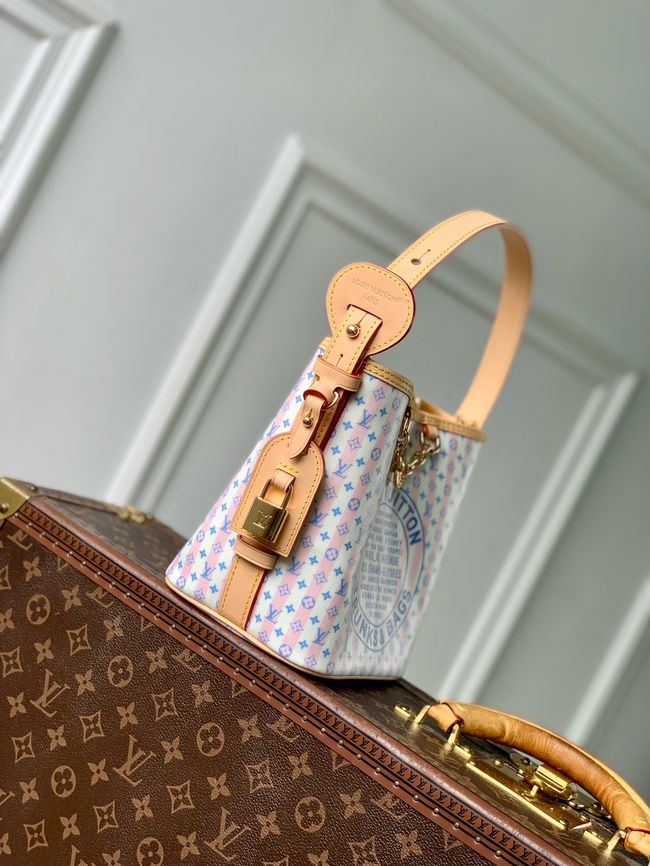 Louis Vuitton NEW ALL IN BB M29115 Stamp Blue