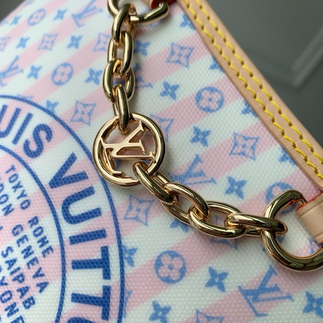 Louis Vuitton NEW ALL IN BB M29115 Stamp Blue