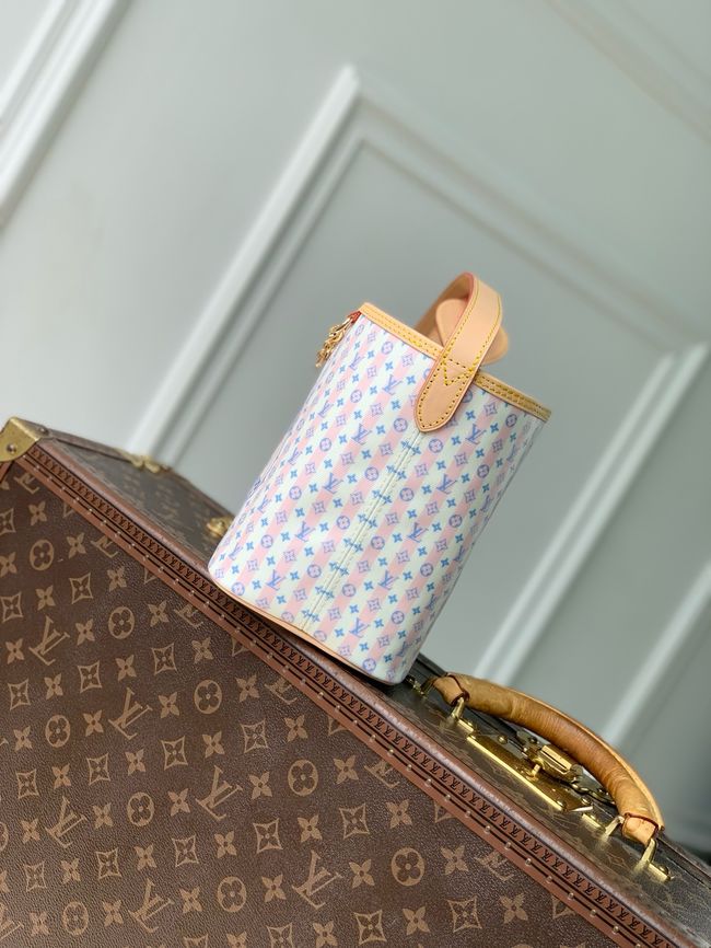 Louis Vuitton NEW ALL IN BB M29115 Stamp Blue
