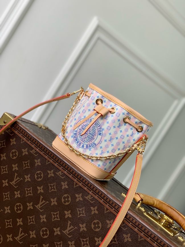 Louis Vuitton NEW Nano Noe M29029 Stamp Blue Louis Vuitton NEW Nano Noe M29029 Stamp Blue